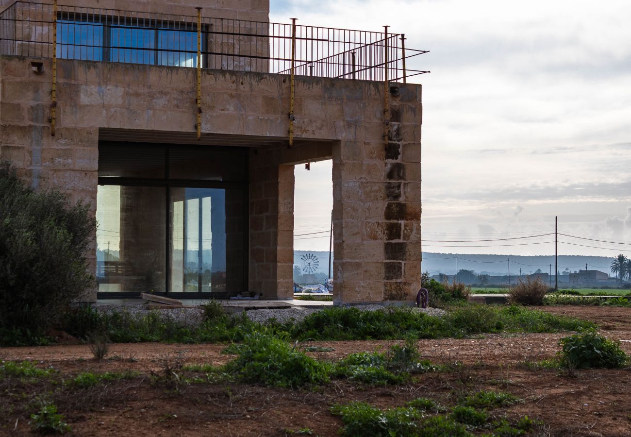 Country house in Campos - Finca Campo Sol Modern Finca in Campos with Pool for Long Term Rental in Mallorca