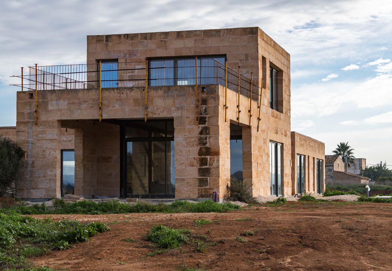 Country house in Campos - Finca Campo Sol Modern Finca in Campos with Pool for Long Term Rental in Mallorca