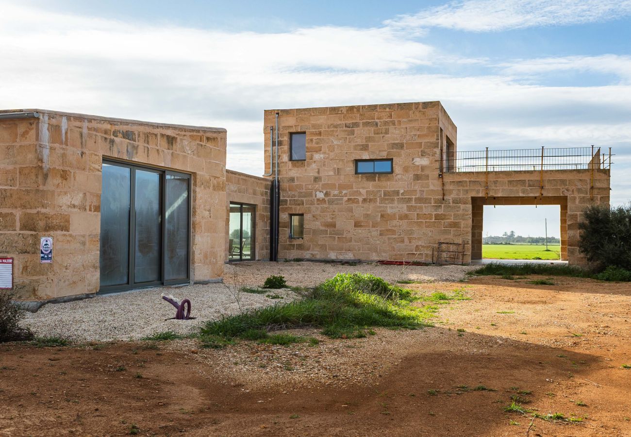 Country house in Campos - Finca Campo Sol Modern Finca in Campos with Pool for Long Term Rental in Mallorca