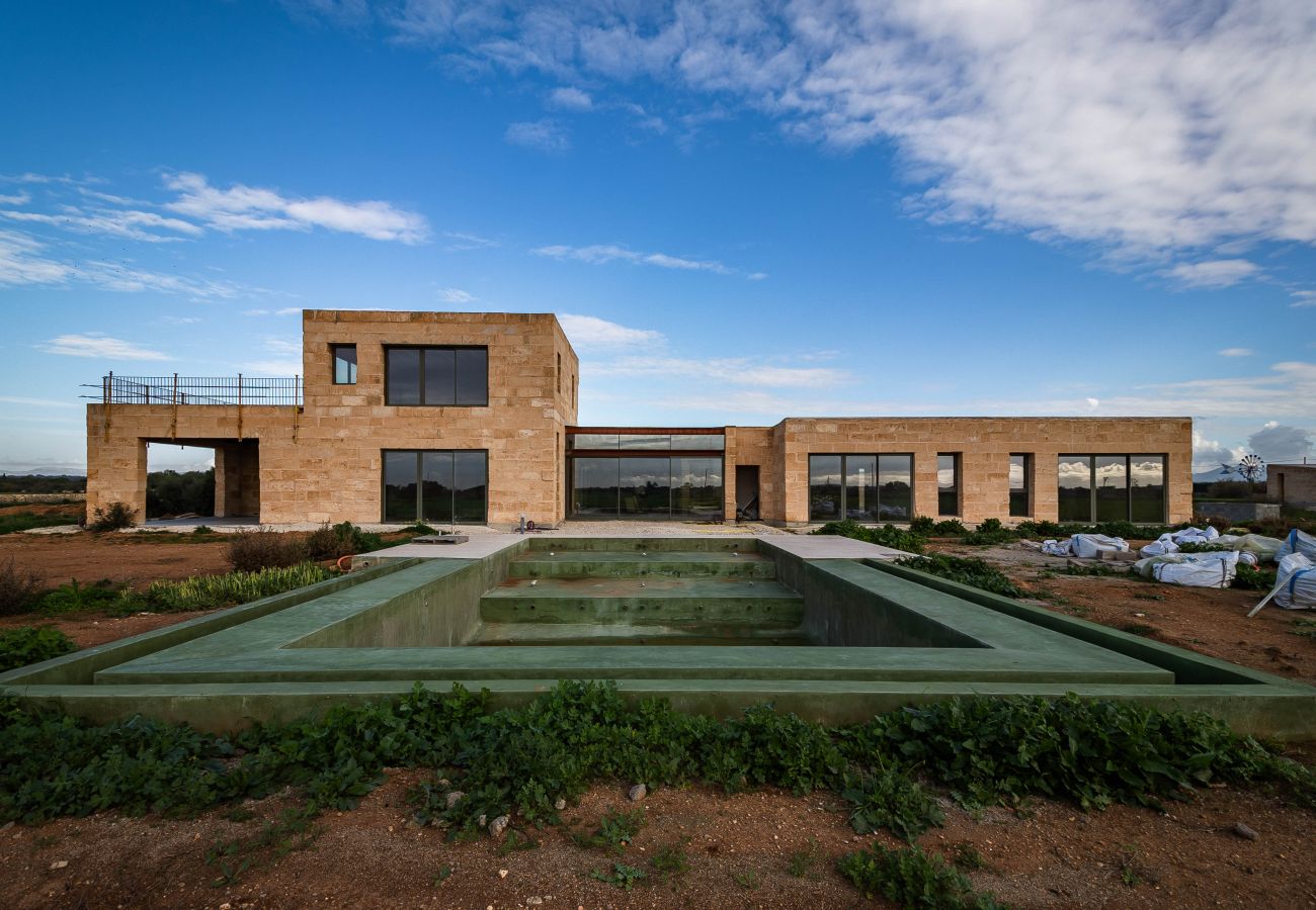 Country house in Campos - Finca Campo Sol Modern Finca in Campos with Pool for Long Term Rental in Mallorca