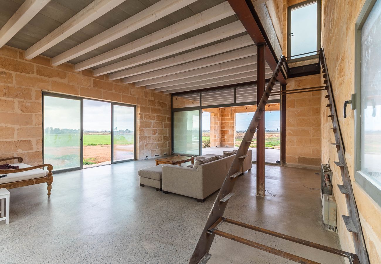 Country house in Campos - Finca Campo Sol Modern Finca in Campos with Pool for Long Term Rental in Mallorca