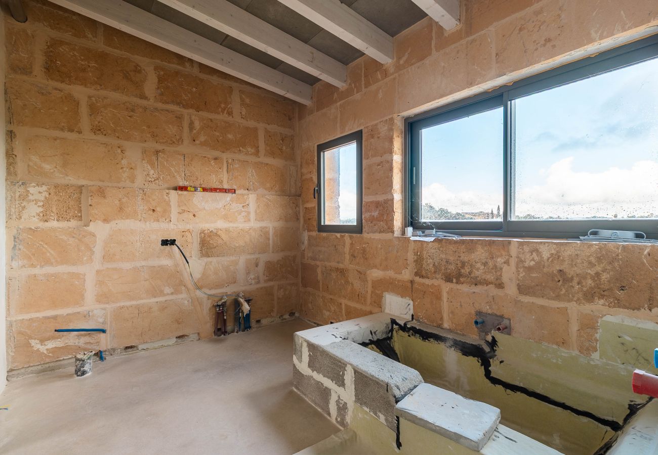 Country house in Campos - Finca Campo Sol Modern Finca in Campos with Pool for Long Term Rental in Mallorca