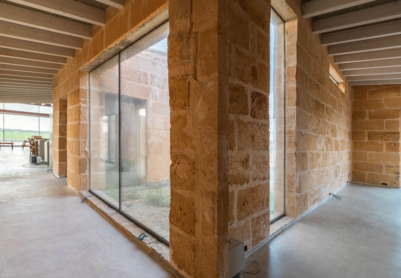 Country house in Campos - Finca Campo Sol Modern Finca in Campos with Pool for Long Term Rental in Mallorca