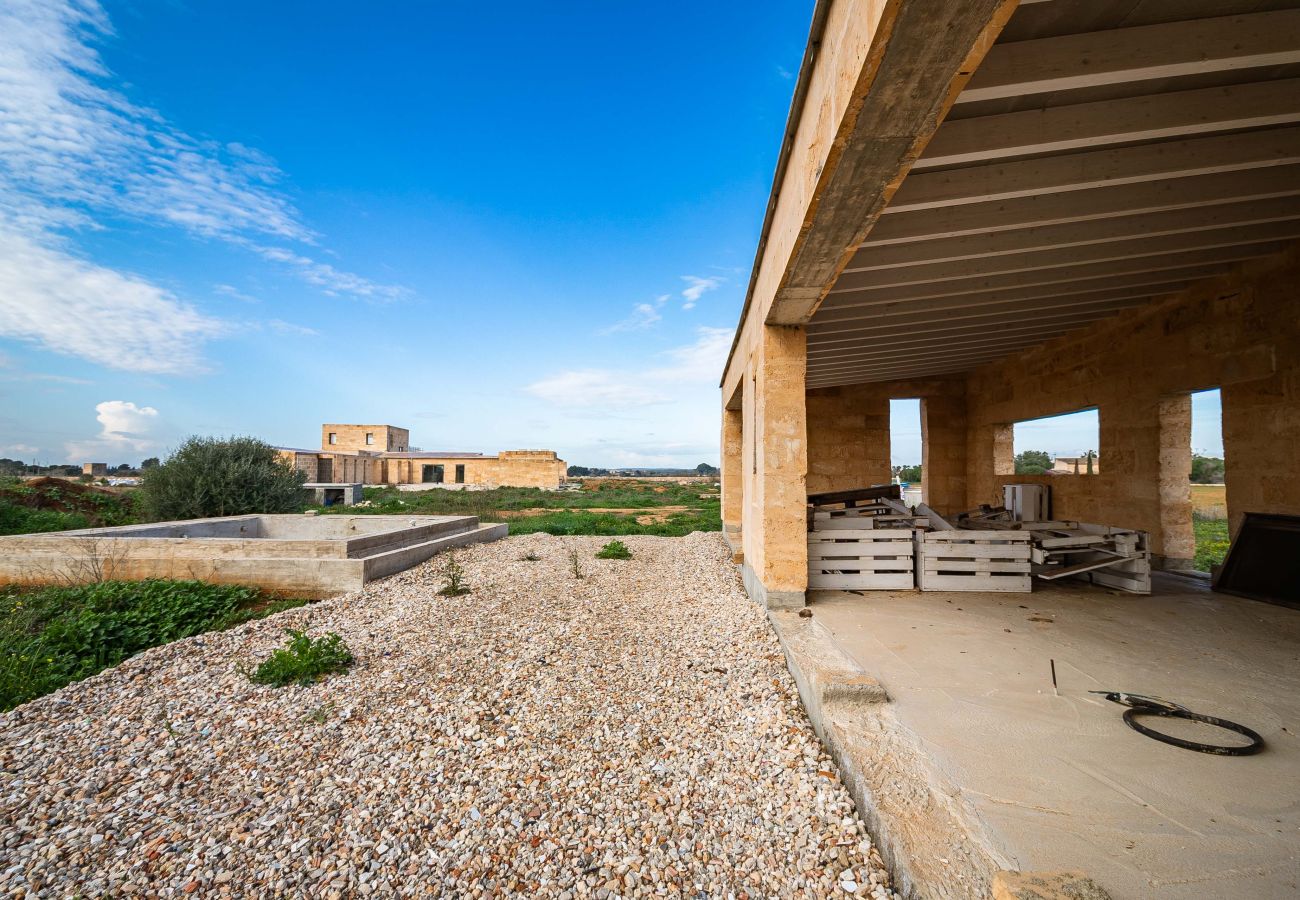 Country house in Campos - Finca Campo Sol Modern Finca in Campos with Pool for Long Term Rental in Mallorca