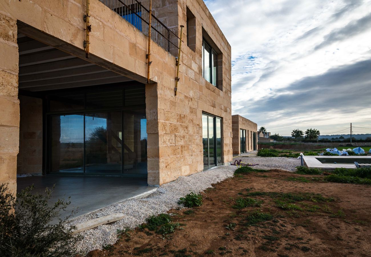 Country house in Campos - Finca Campo Sol Modern Finca in Campos with Pool for Long Term Rental in Mallorca
