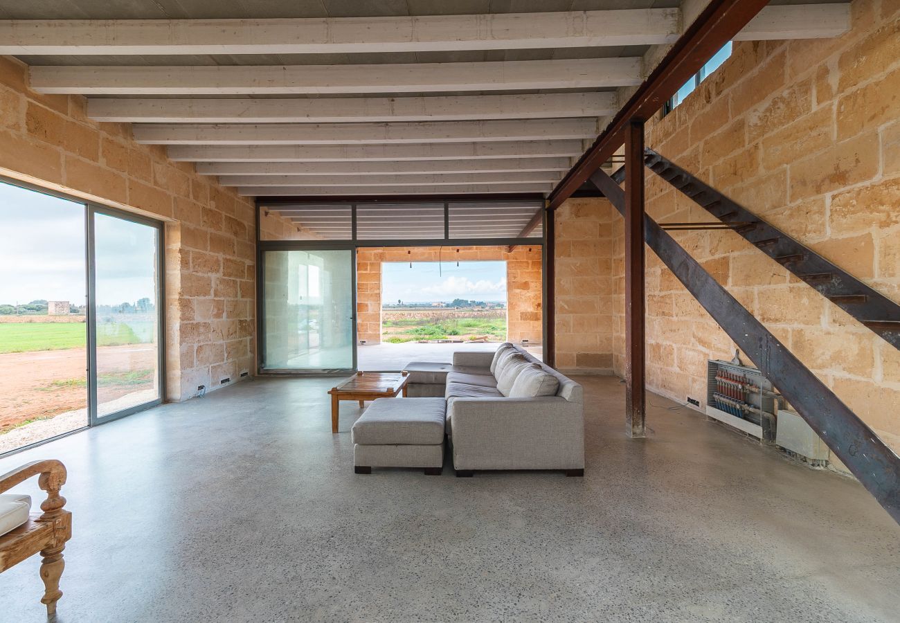 Country house in Campos - Finca Campo Sol Modern Finca in Campos with Pool for Long Term Rental in Mallorca