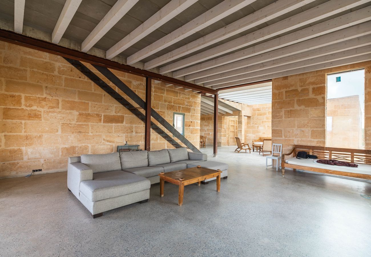 Country house in Campos - Finca Campo Sol Modern Finca in Campos with Pool for Long Term Rental in Mallorca