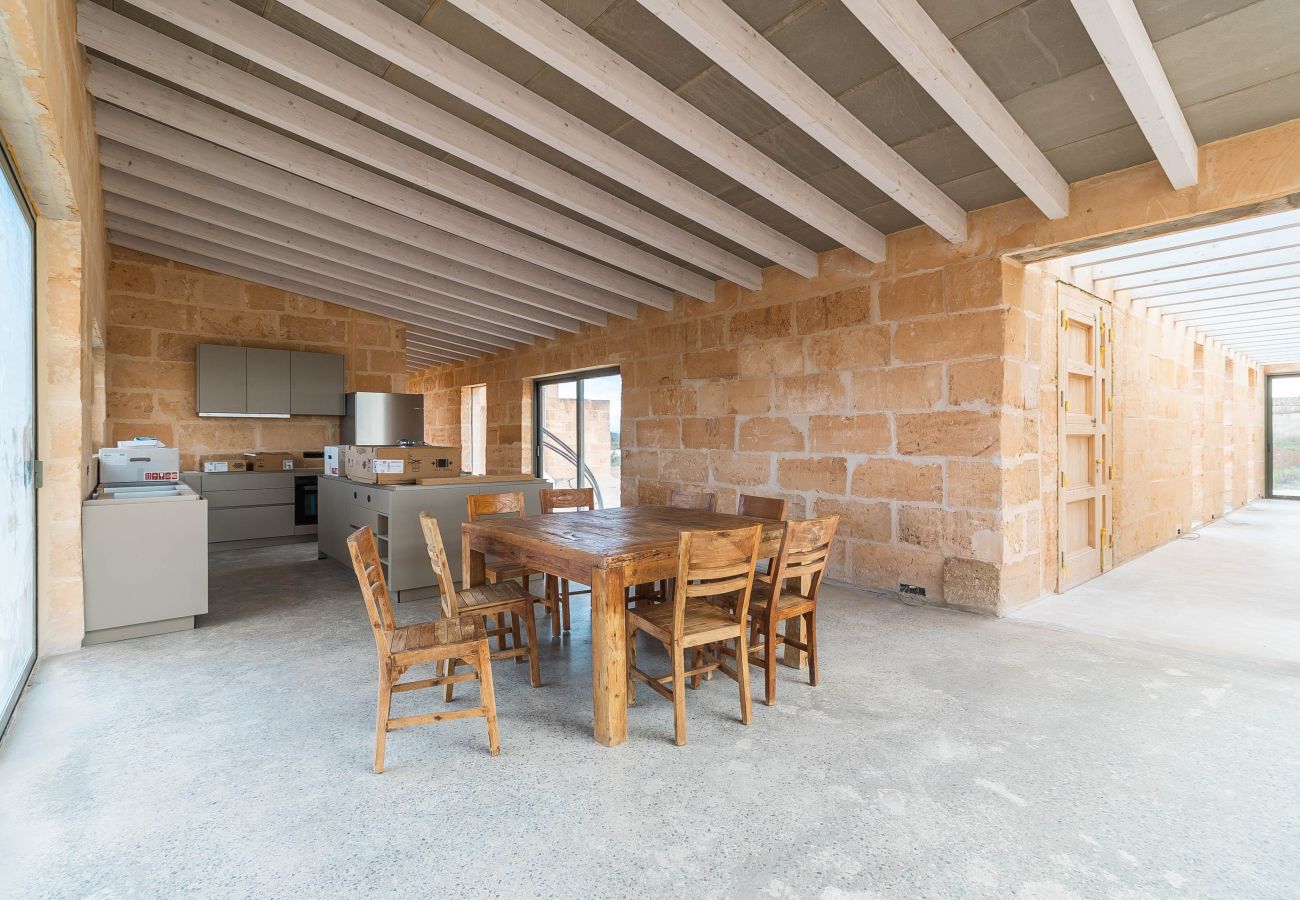 Country house in Campos - Finca Campo Sol Modern Finca in Campos with Pool for Long Term Rental in Mallorca