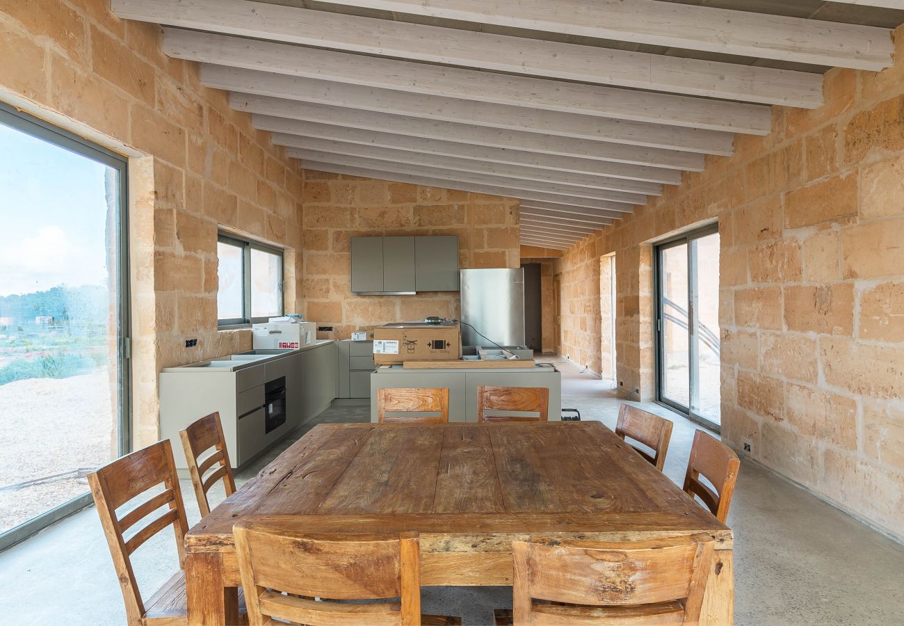 Country house in Campos - Finca Campo Sol Modern Finca in Campos with Pool for Long Term Rental in Mallorca