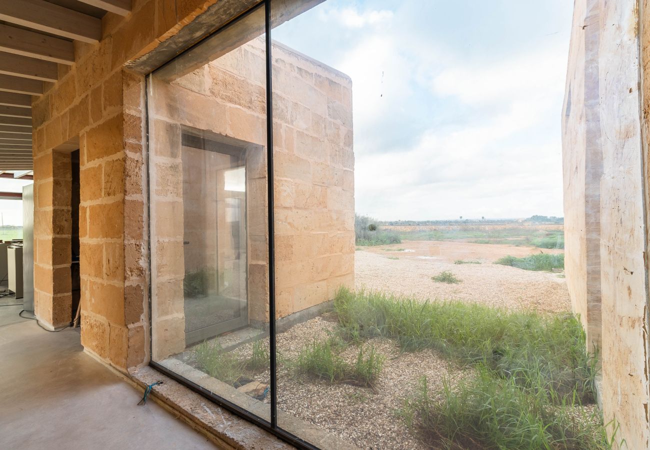 Country house in Campos - Finca Campo Sol Modern Finca in Campos with Pool for Long Term Rental in Mallorca