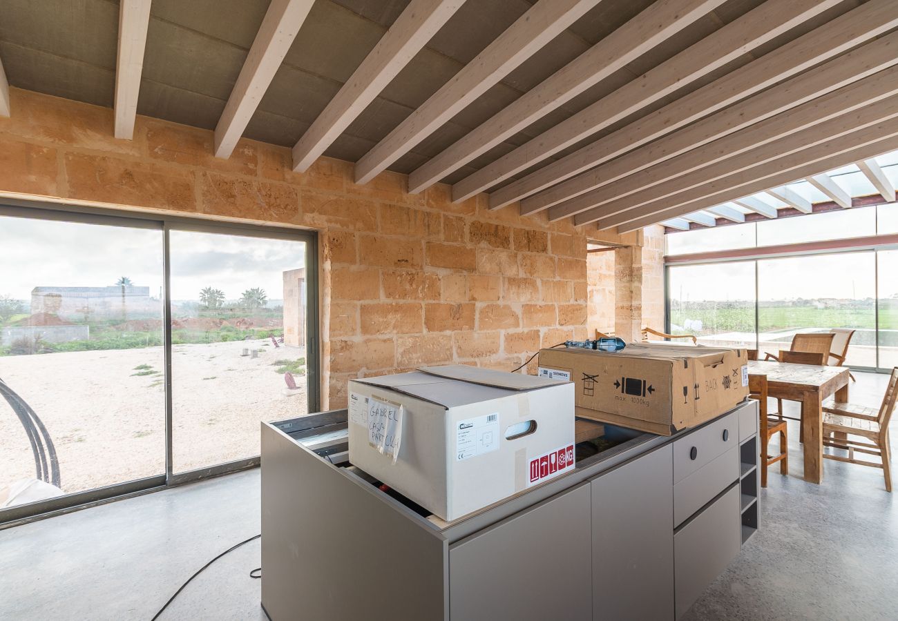 Country house in Campos - Finca Campo Sol Modern Finca in Campos with Pool for Long Term Rental in Mallorca