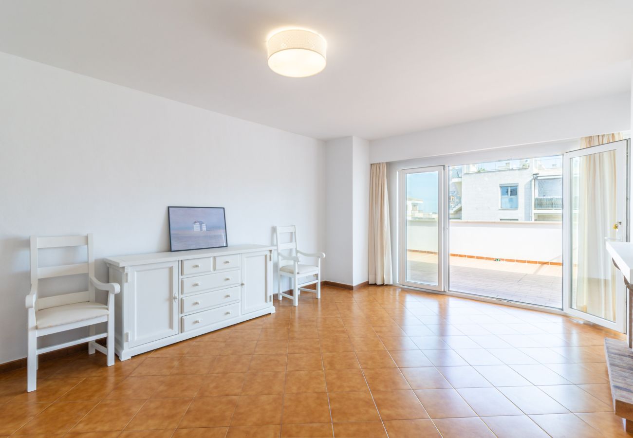 Flat in Cala Figuera - Long Term Rental in Cala Figuera Apartment with Large Terrace and Sea Views in Mallorca