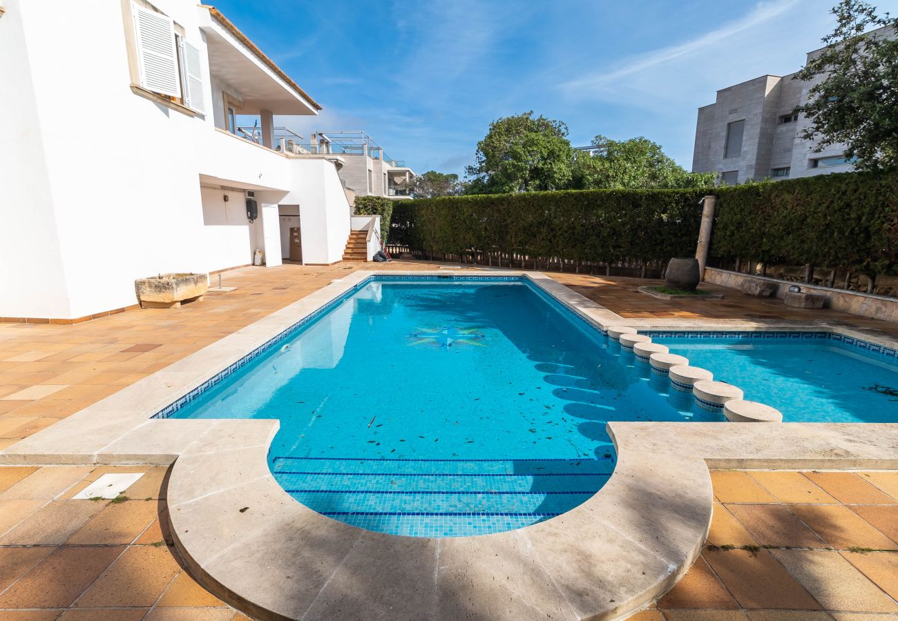 Flat in Cala Figuera - Long Term Rental in Cala Figuera Apartment with Private Pool and Garden in Mallorca