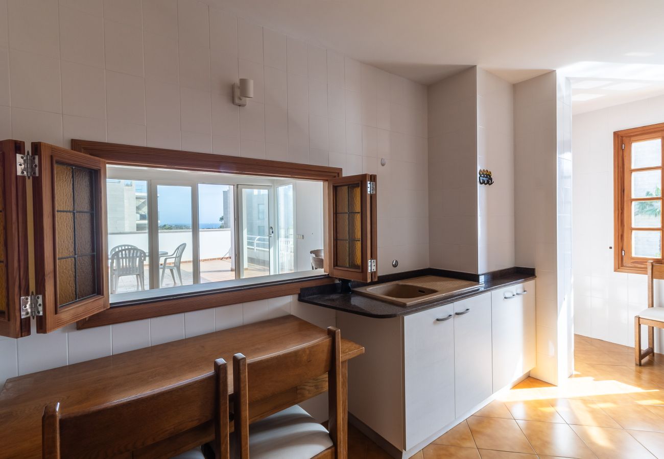 Flat in Cala Figuera - Long Term Rental in Cala Figuera Apartment with Private Pool and Garden in Mallorca