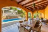Villa in Santanyi - Beachfront Tower holiday house with pool just 300 m from Cala Santanyi beach Villa in Santanyi - Beachfront Tower holiday house with pool just 300 m from Cala Santanyi beach