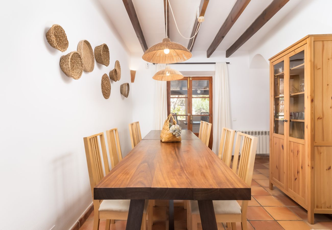 Country house in Santanyi - Finca Can Nin idyllic holiday house with large pool in Santanyí