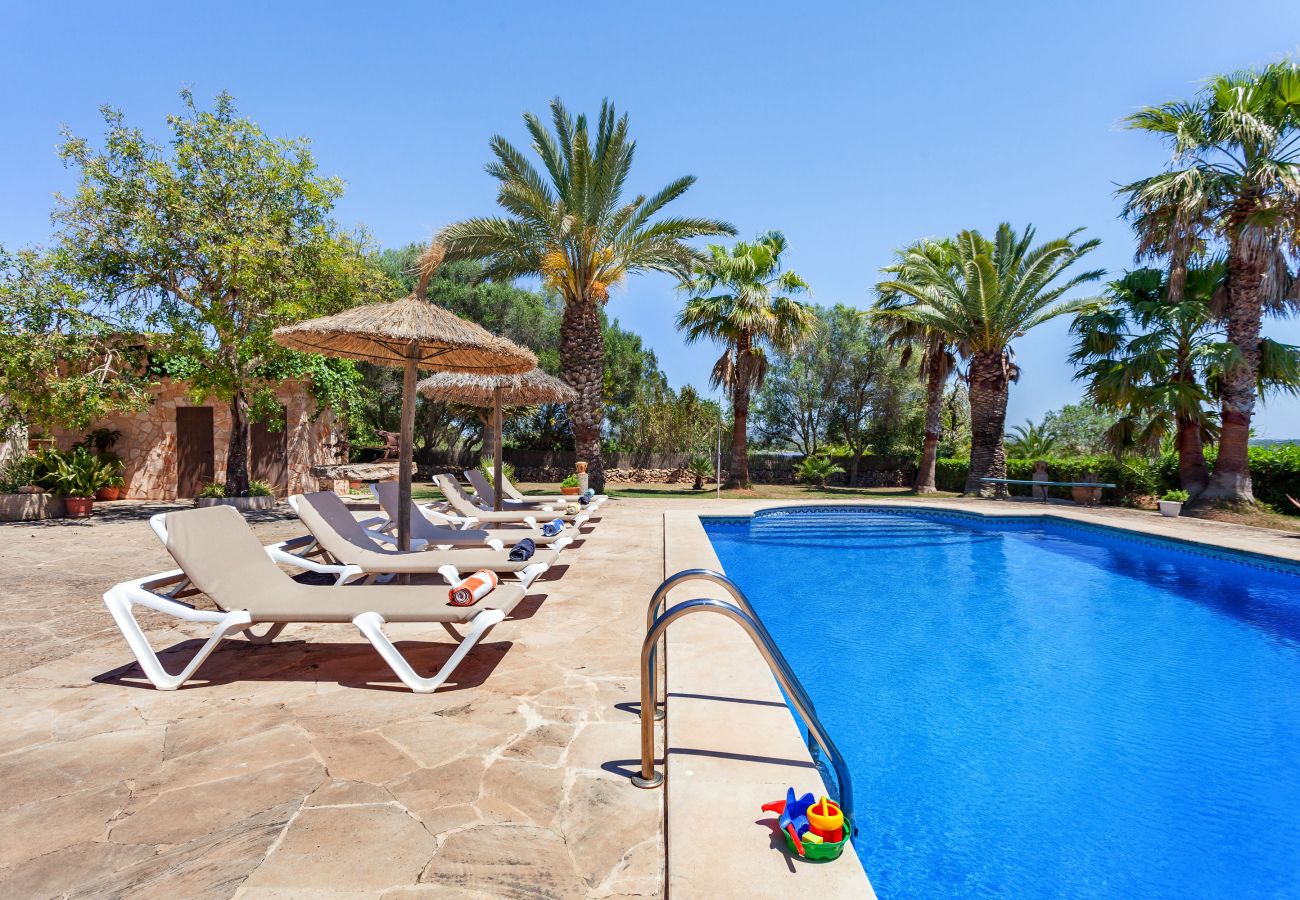 Country house in Santanyi - Finca Es Turo » Beautiful finca on the countryside with pool and panorama view