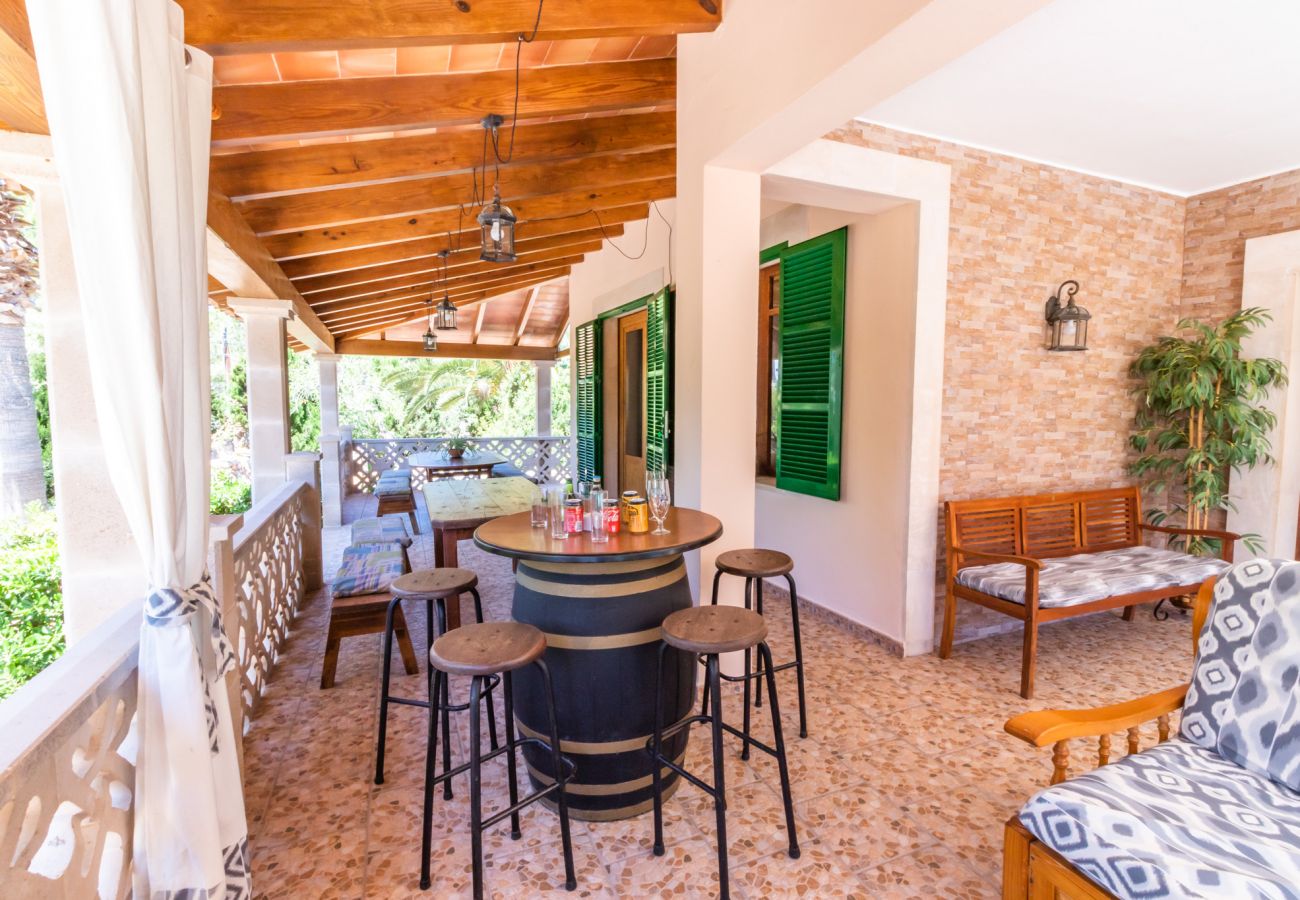 Chalet in Santanyi - Casa Aurora » Spacious villa with swimming pool 100m to the beach