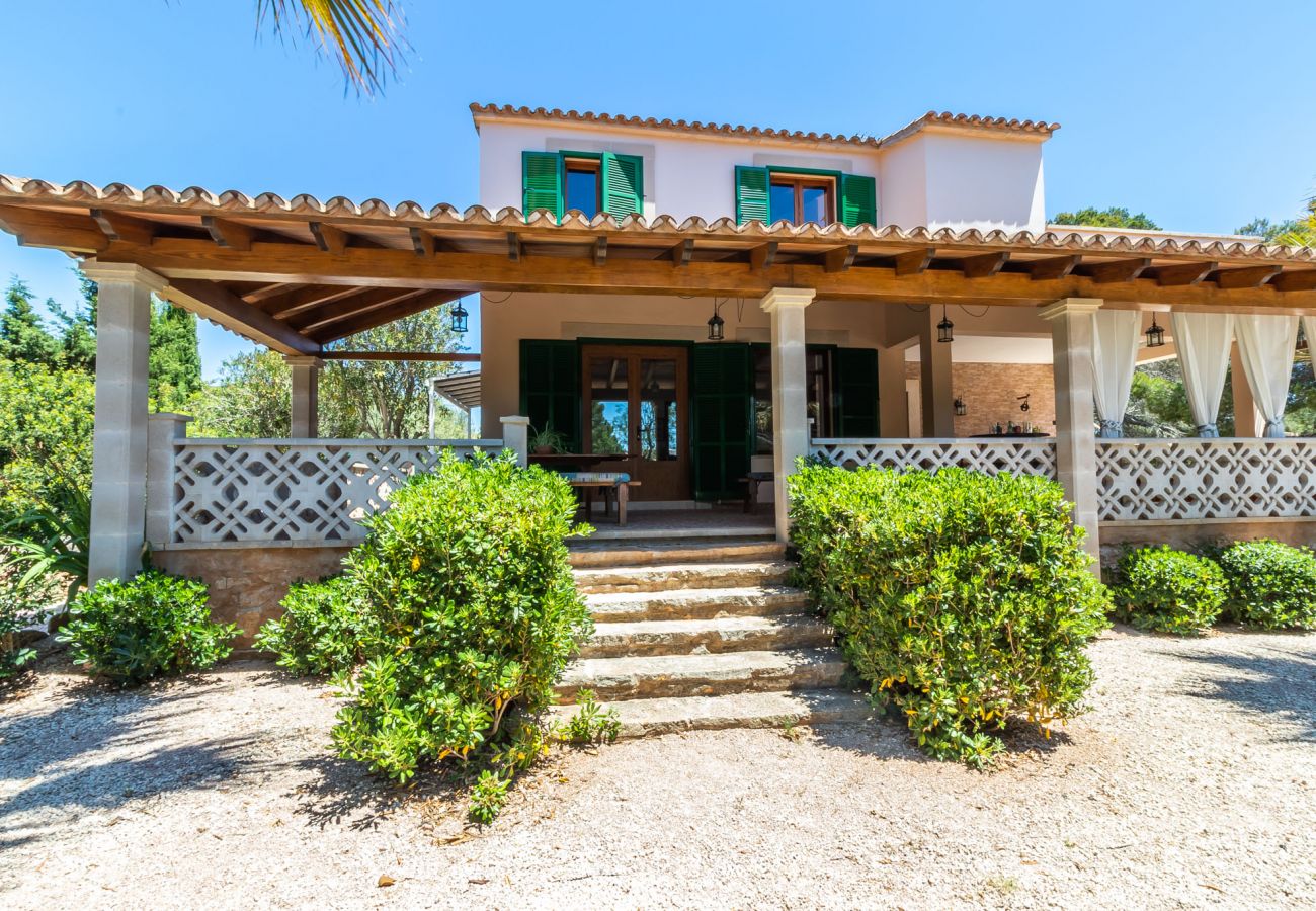 Chalet in Santanyi - Casa Aurora » Spacious villa with swimming pool 100m to the beach