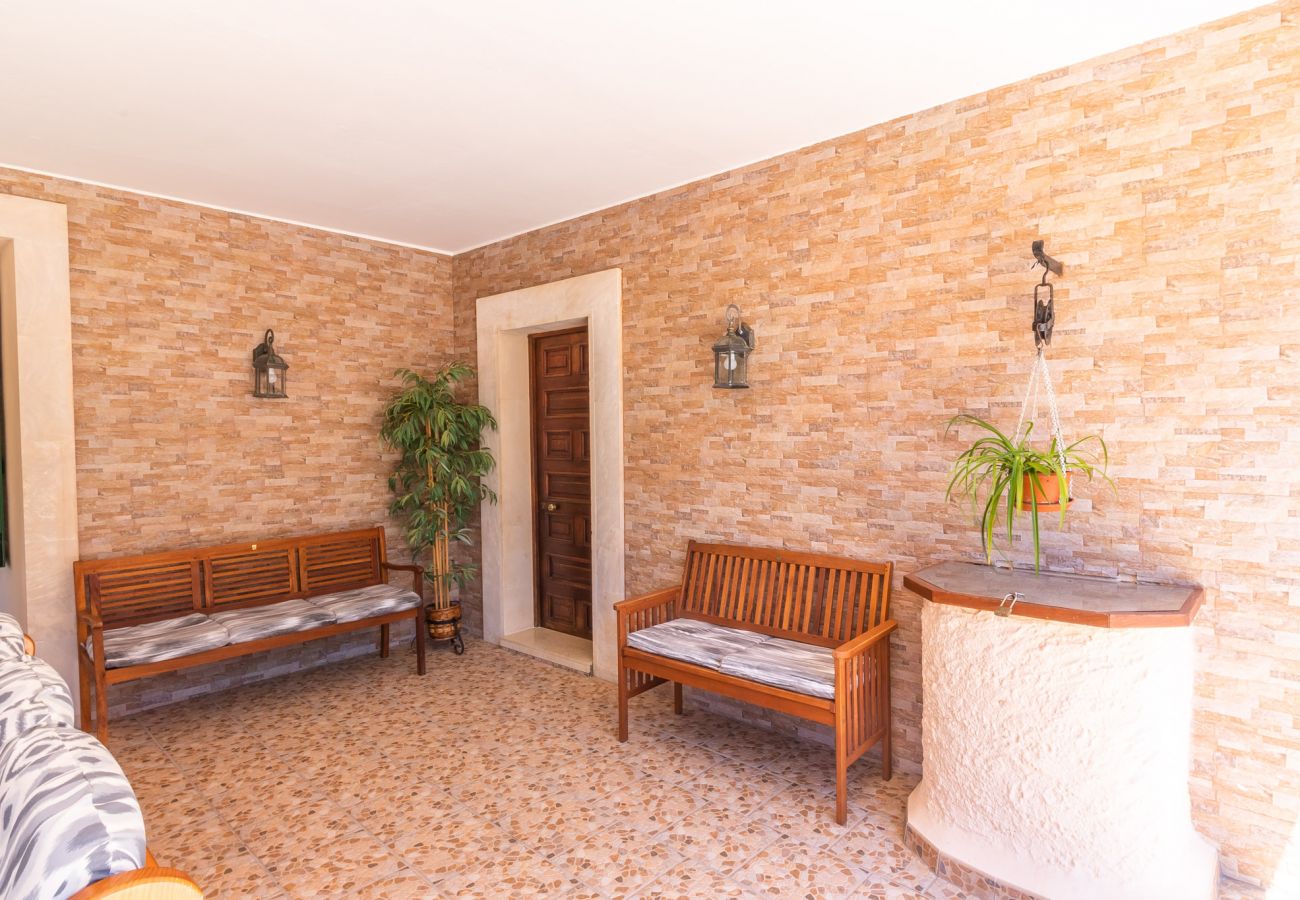 Chalet in Santanyi - Casa Aurora » Spacious villa with swimming pool 100m to the beach