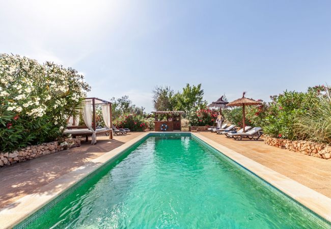 Country house in Campos - Finca Diez Grados Mas Mallorcan finca with pool in the quiet countryside of Campos Country house in Campos - Finca Diez Grados Mas Mallorcan finca with pool in the quiet countryside of Campos