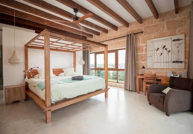 Country house in Campos - Son Coranta stylish holiday house with pool in a quiet and natural setting in Campos Country house in Campos - Son Coranta stylish holiday house with pool in a quiet and natural setting in Campos