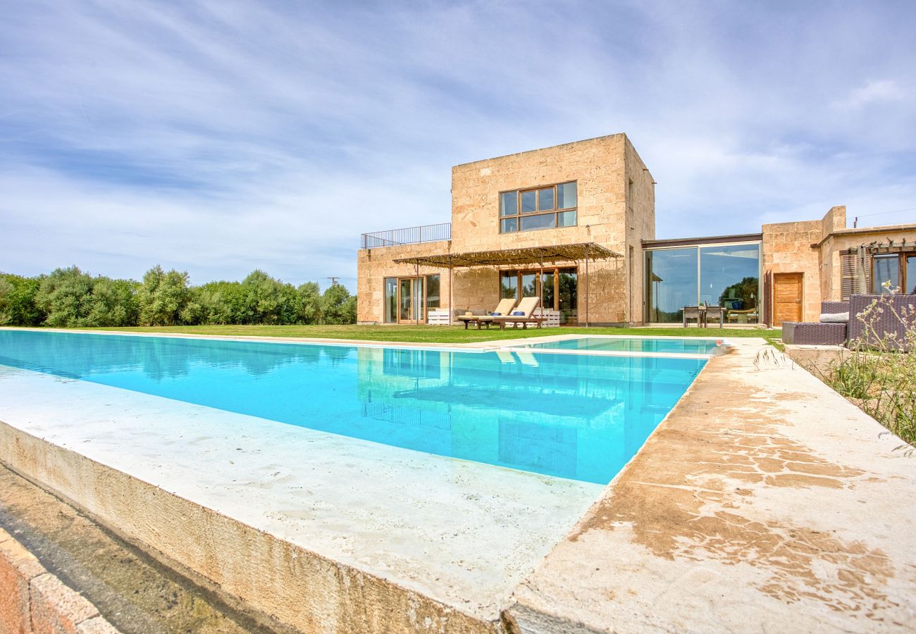 Country house in Campos - Son Coranta » modern finca with pool, quite location, a place to relax