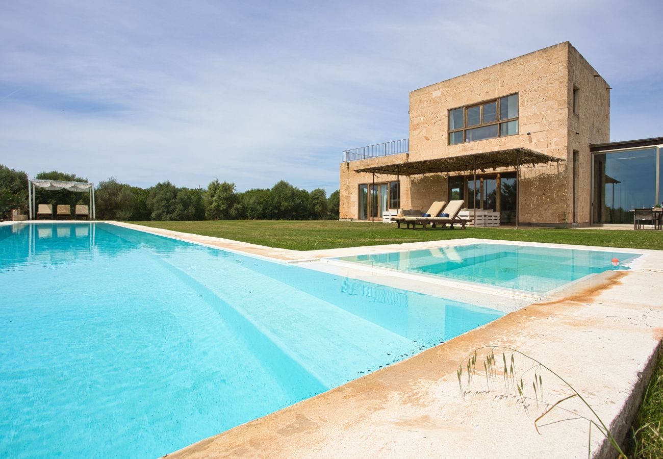 Country house in Campos - Son Coranta » modern finca with pool, quite location, a place to relax