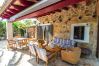 Country house in Santanyi - Finca Sa Barraca cozy holiday house with charming garden and pool near Cala Mondragó