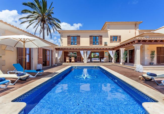  in Cala Figuera - Can Molino Villa in Santanyi with pool