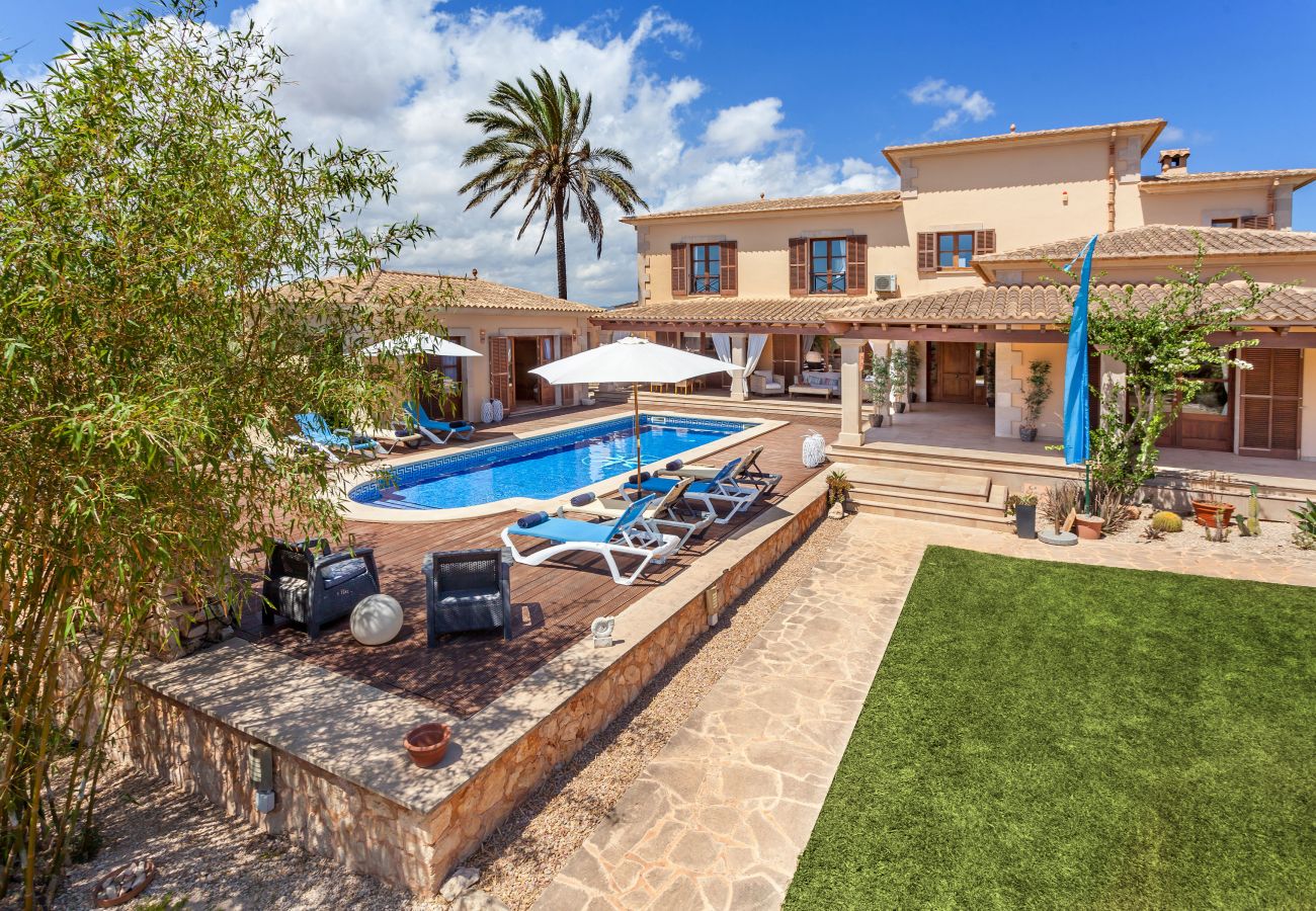 Country house in Cala Figuera - Can Molino Villa in Santanyi with pool