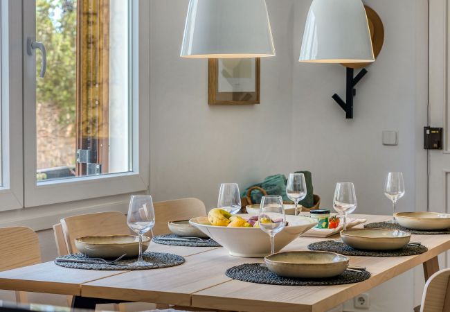 Chalet in Santanyi - La Casa Escaniana Cozy Holiday house with a Heated Pool, Only 200 m from the Beach in Cala Santanyi Chalet in Santanyi - La Casa Escaniana Cozy Holiday house with a Heated Pool, Only 200 m from the Beach in Cala Santanyi