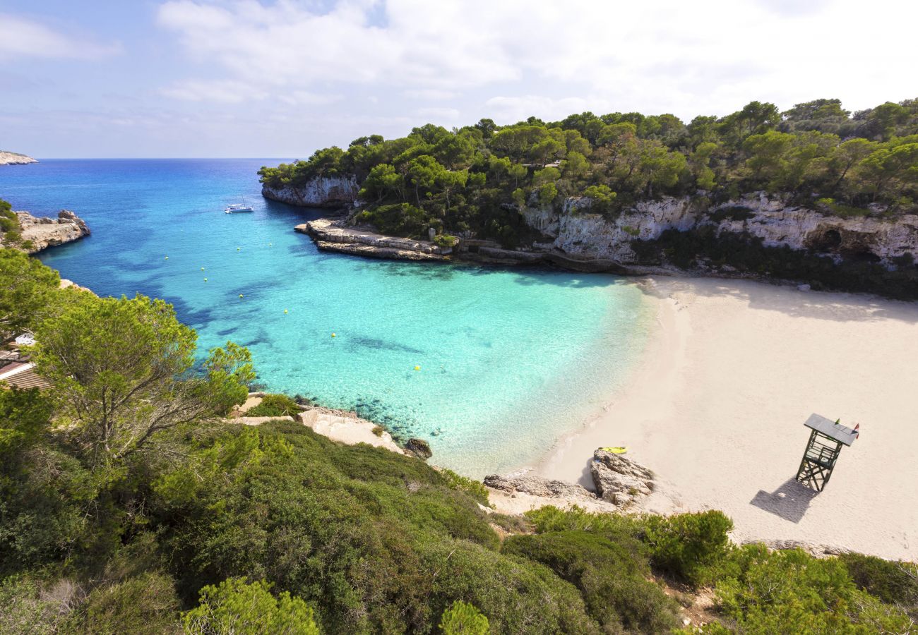 Villa in Santanyi - Villa Azul holiday house with private pool at Cala Llombards