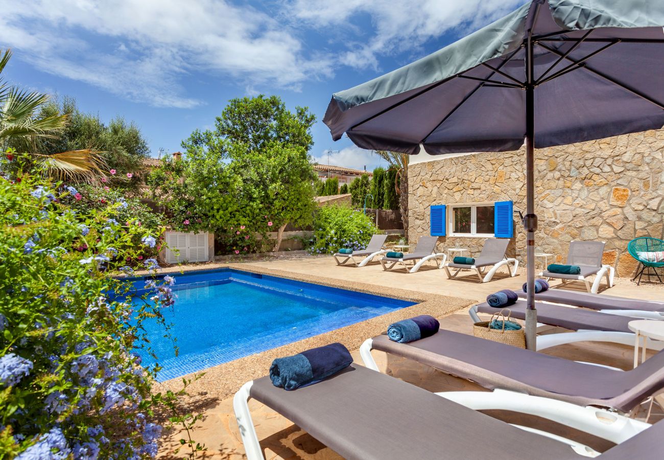 Villa in Santanyi - Villa Azul holiday house with private pool at Cala Llombards