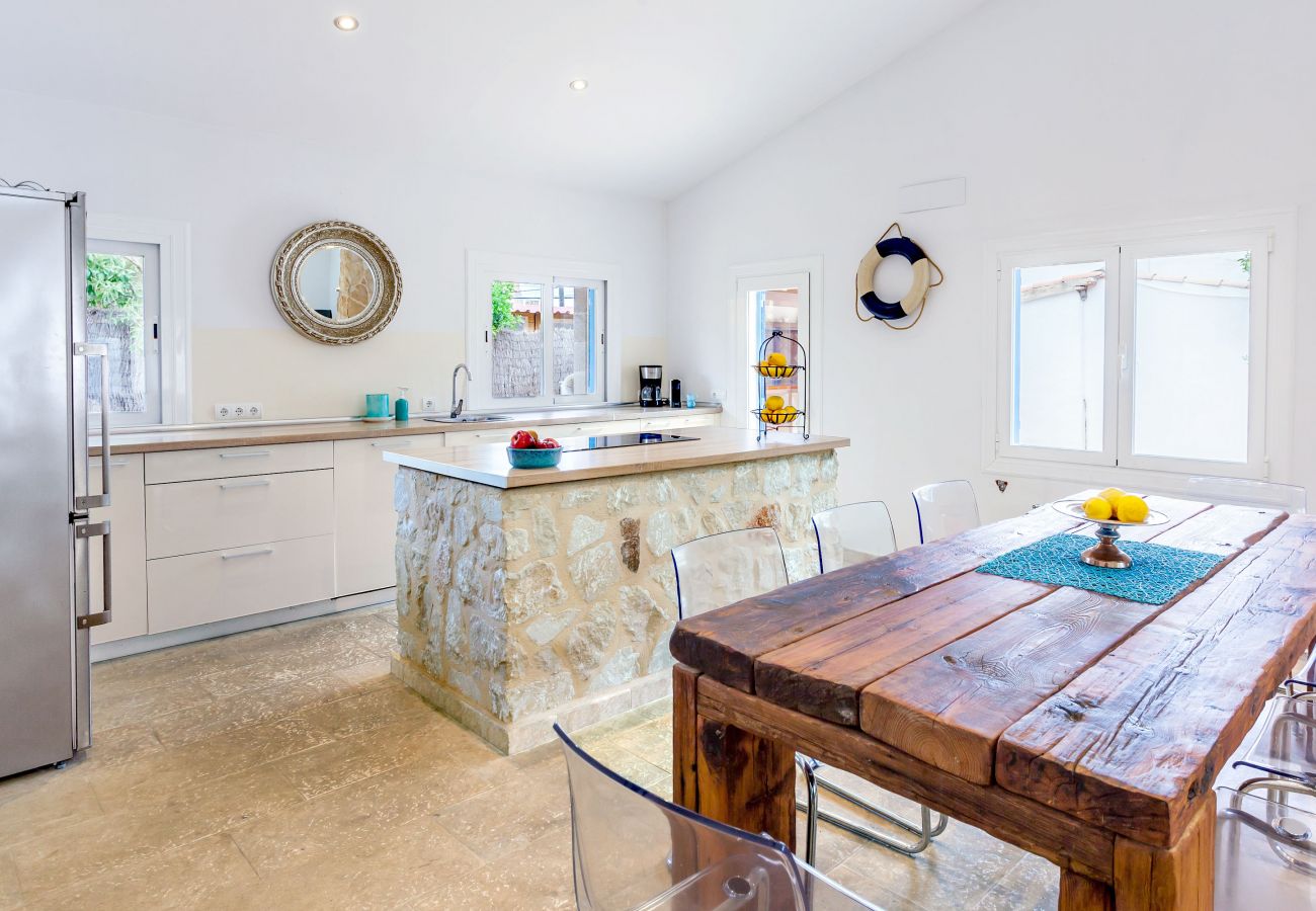 Villa in Santanyi - Villa Azul holiday house with private pool at Cala Llombards