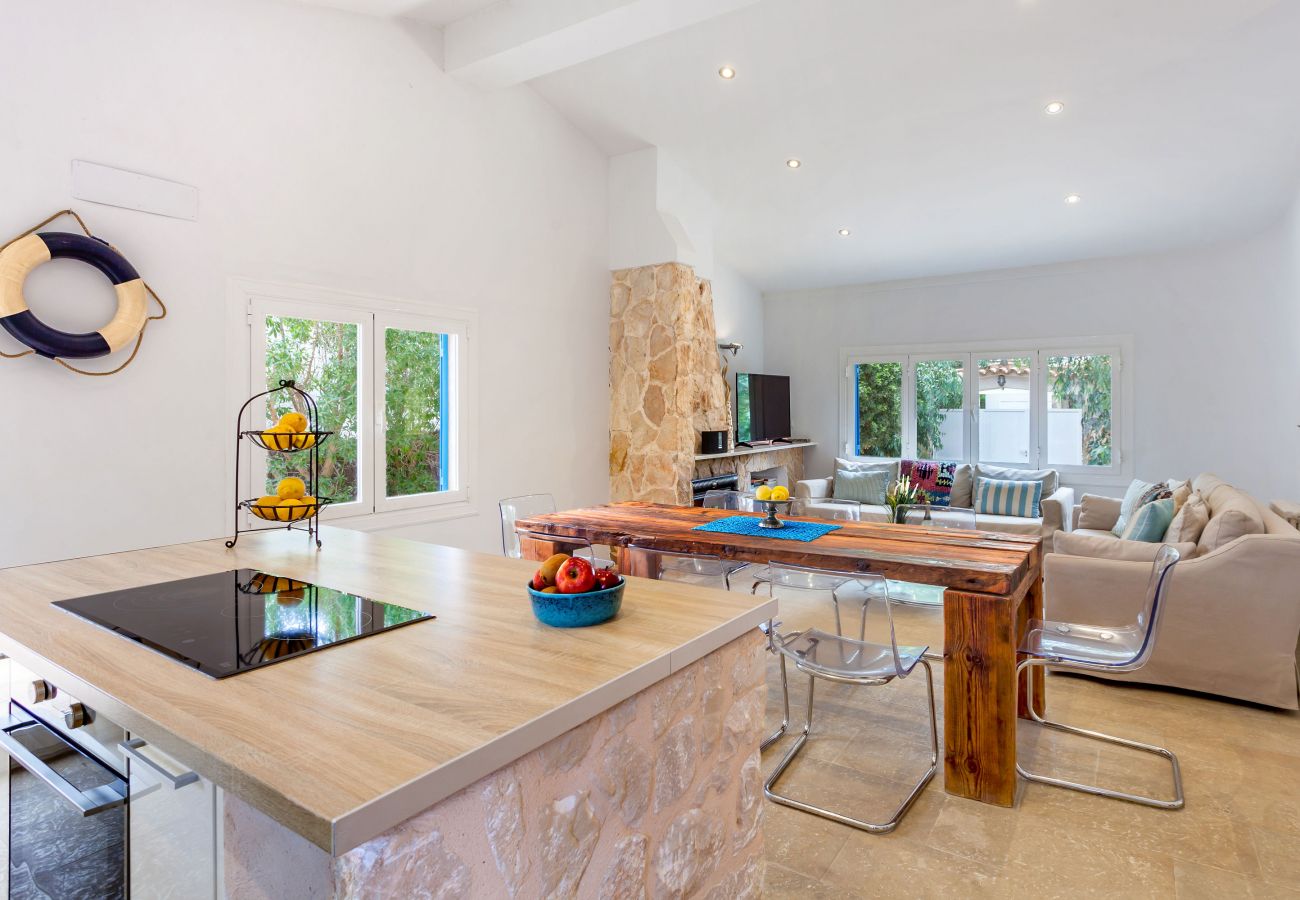 Villa in Santanyi - Villa Azul holiday house with private pool at Cala Llombards