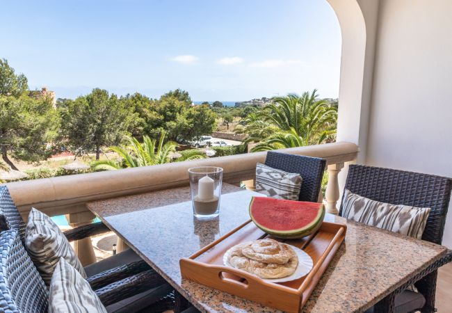 Apartment in Cala Santanyi - Holiday Apartment Buena Vista  with sea views, pool and close to the beach in Cala Santanyí Apartment in Cala Santanyi - Holiday Apartment Buena Vista  with sea views, pool and close to the beach in Cala Santanyí
