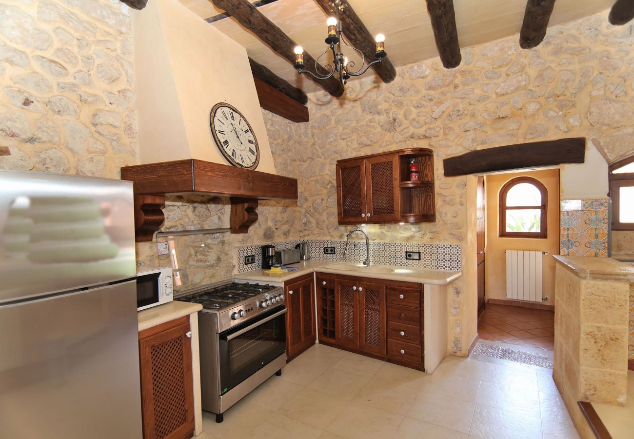 Villa in Muro - Can Bassa 243 fantastic villa with private pool, terrace, barbecue and air conditioning