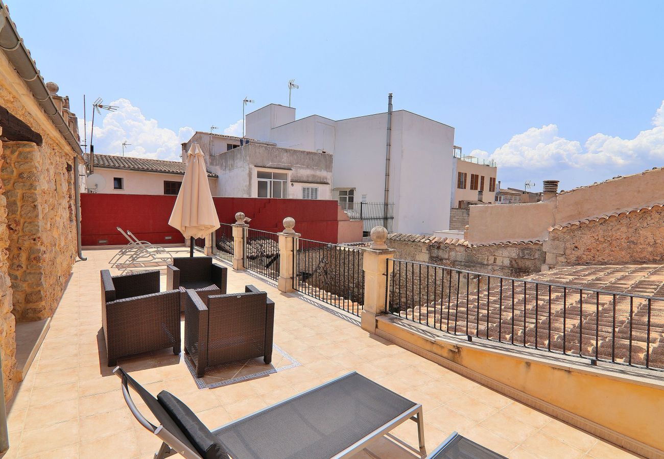 Villa in Muro - Can Bassa 243 fantastic villa with private pool, terrace, barbecue and air conditioning