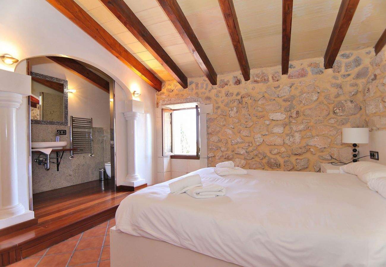 Villa in Muro - Can Bassa 243 fantastic villa with private pool, terrace, barbecue and air conditioning
