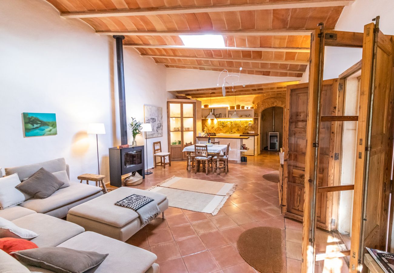 Country house in Santanyi - Can Blai Blai country house with garden, views and swimming pool in Santanyi