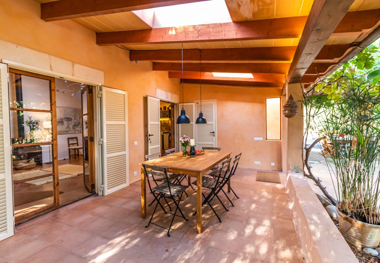 Country house in Santanyi - Can Blai Blai country house with garden, views and swimming pool in Santanyi