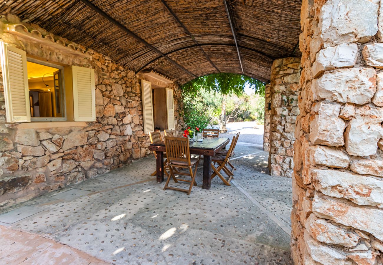 Country house in Santanyi - Can Blai Blai country house with garden, views and swimming pool in Santanyi