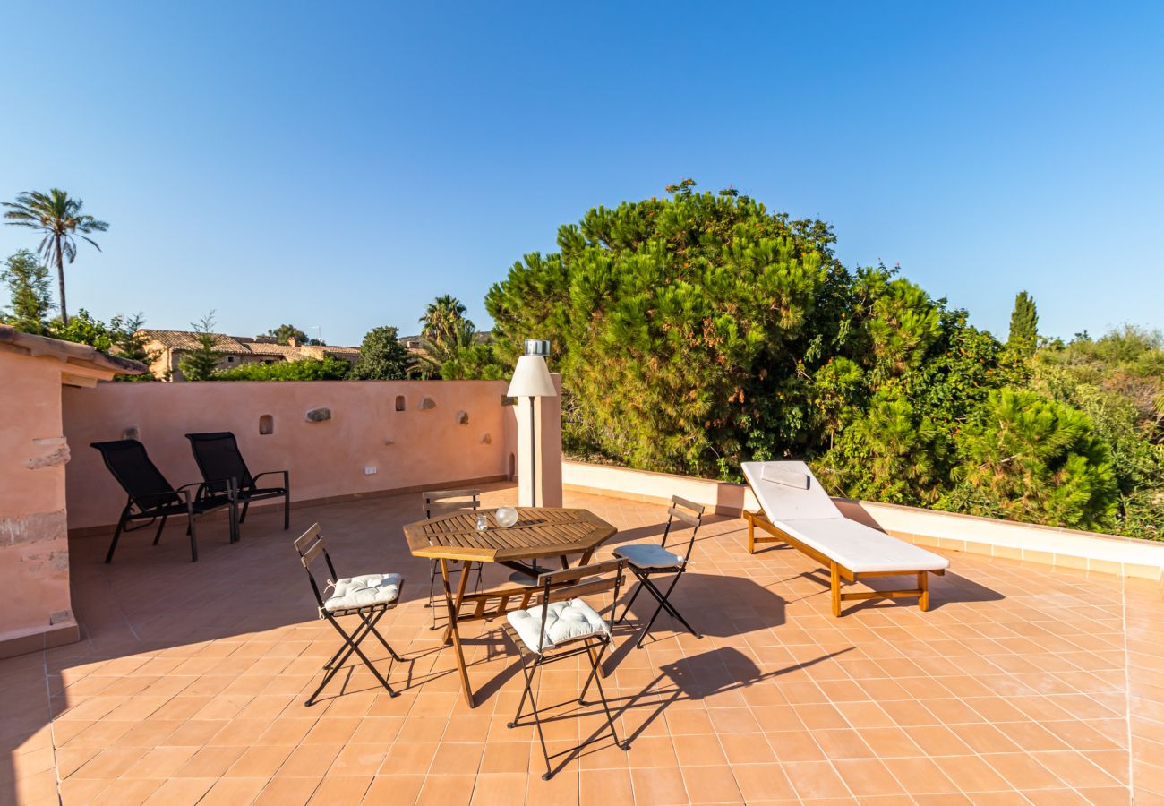 Country house in Santanyi - Can Blai Blai country house with garden, views and swimming pool in Santanyi