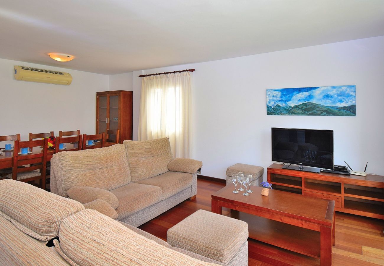 Townhouse in Playa de Muro - Siulador 107 fantastic villa with private pool, terrace, pool table, table tennis and air conditioning