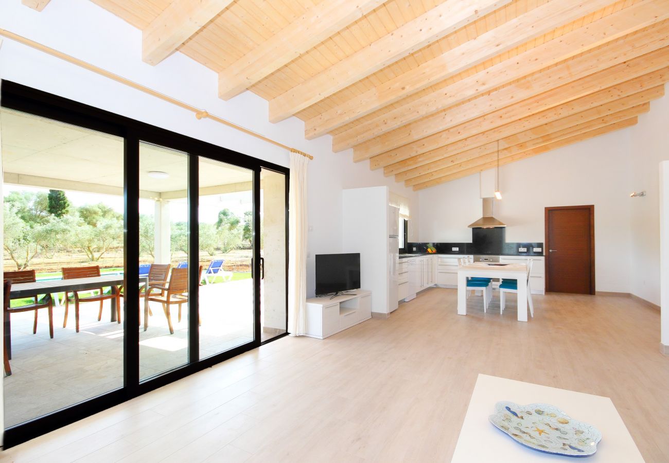 Country house in Can Picafort - Ullastres 109 wonderful finca with private pool, garden, ping pong and air conditioning