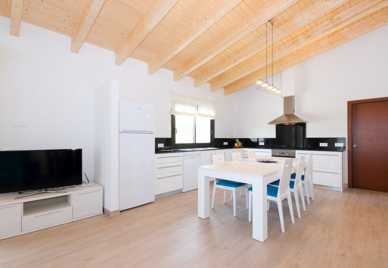 Country house in Can Picafort - Ullastres 109 wonderful finca with private pool, garden, ping pong and air conditioning