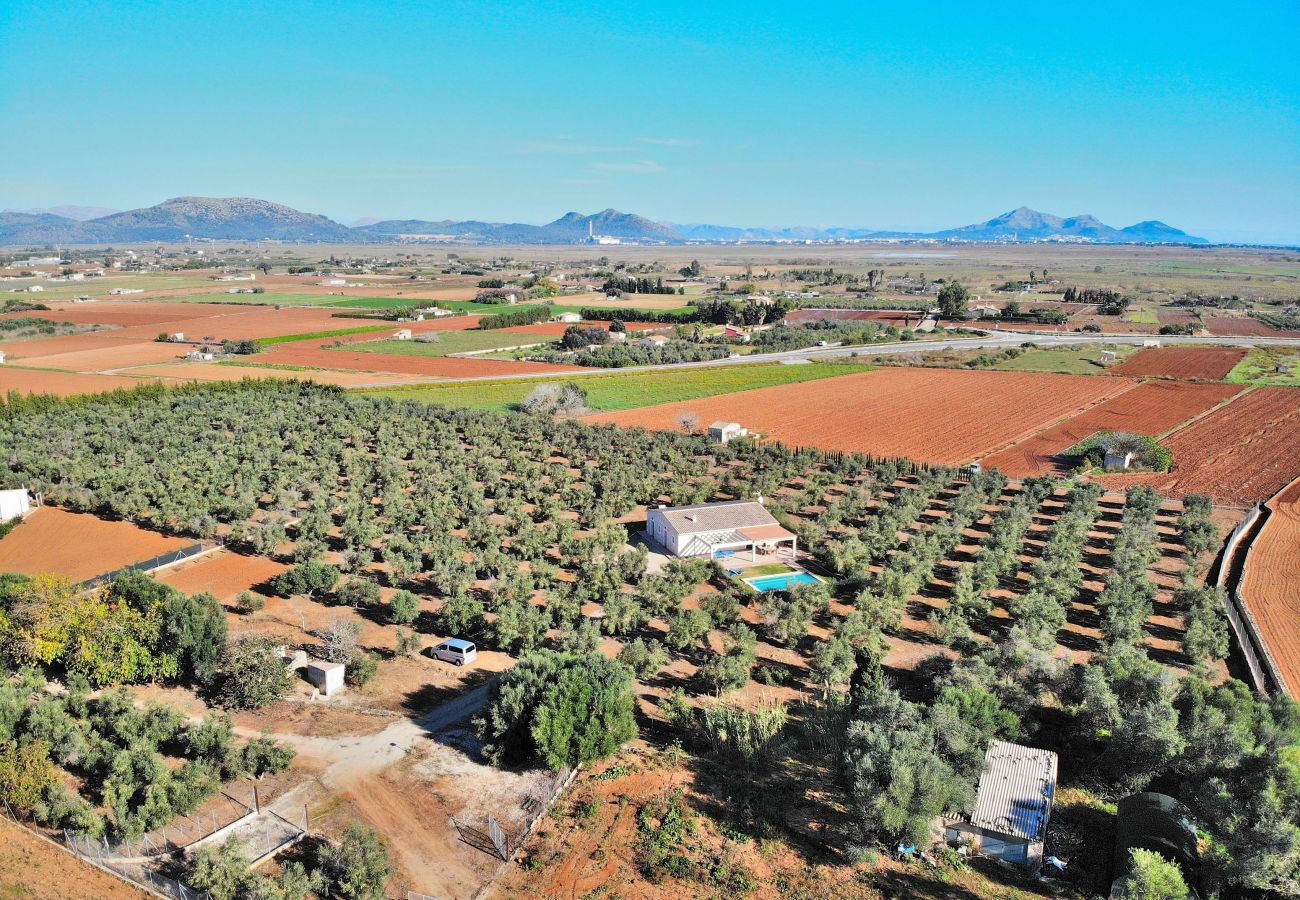 Country house in Can Picafort - Ullastres 109 wonderful finca with private pool, garden, ping pong and air conditioning