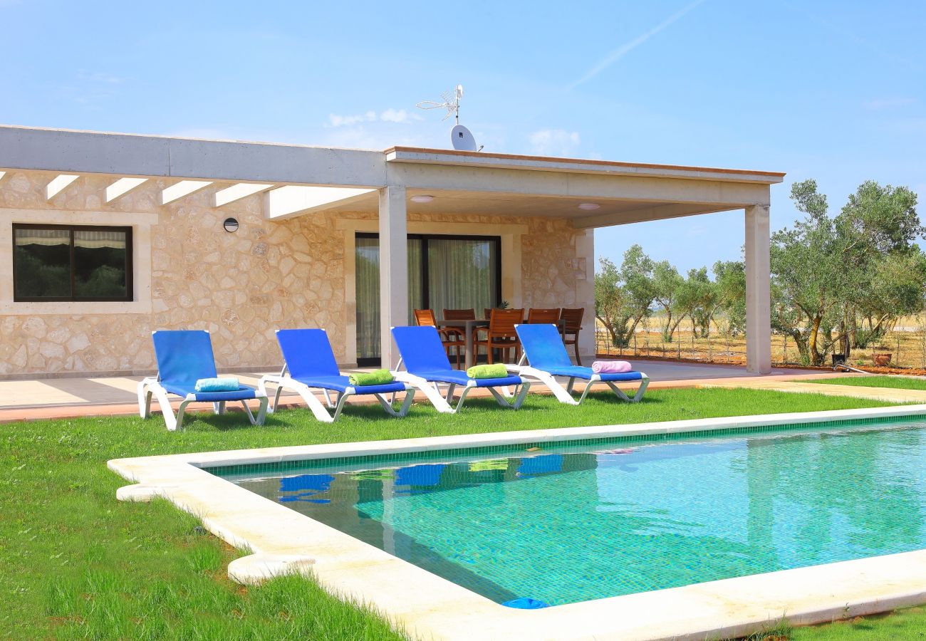 Country house in Can Picafort - Ullastres 109 wonderful finca with private pool, garden, ping pong and air conditioning
