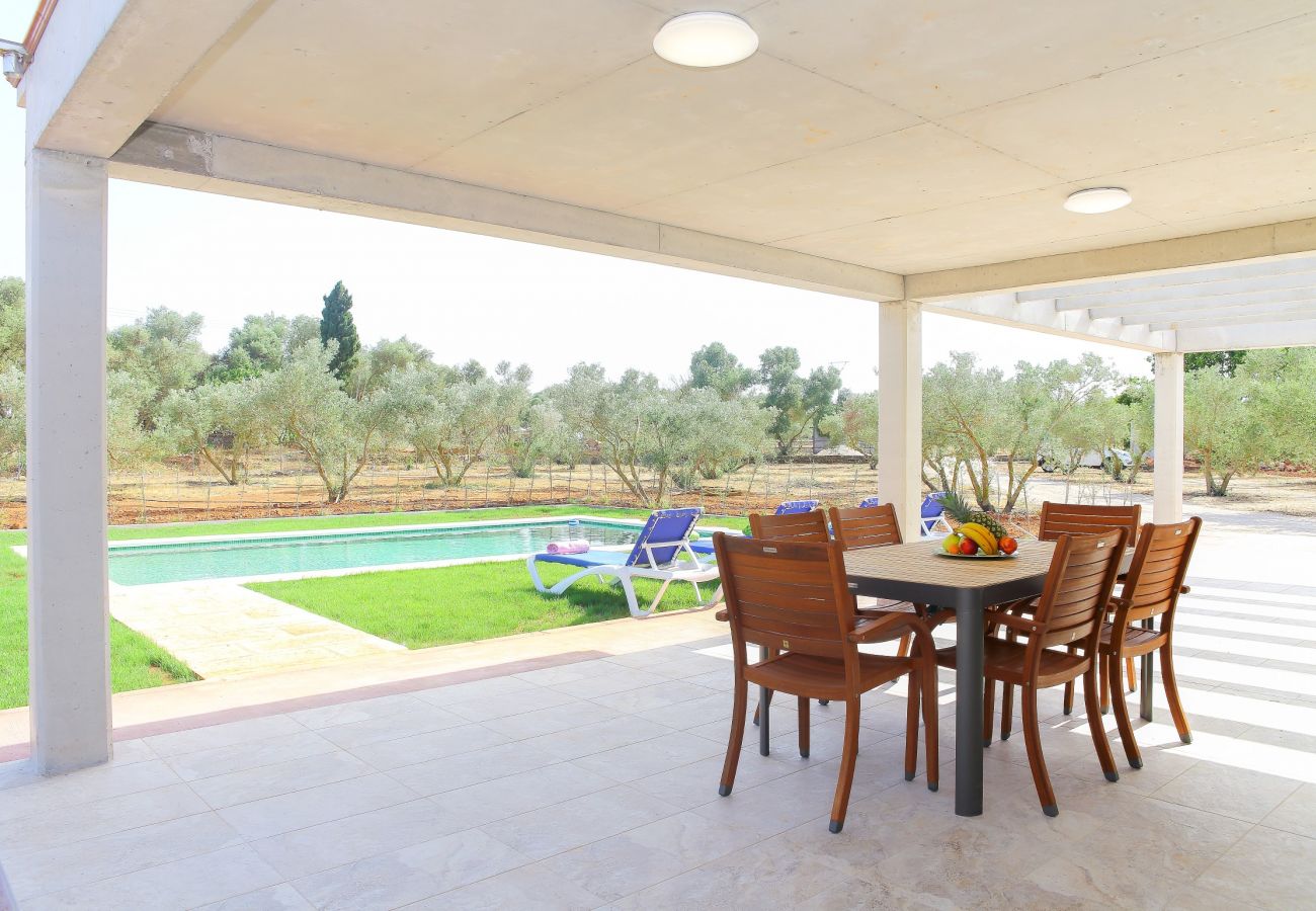 Country house in Can Picafort - Ullastres 109 wonderful finca with private pool, garden, ping pong and air conditioning